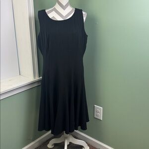 Calvin Klein black sleeveless dress size 16
